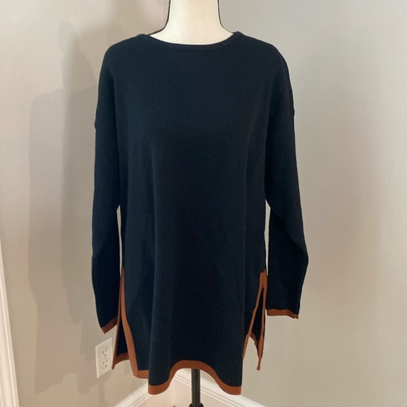 Framo Sweaters - Made in Italy 100% wool sweater tunic oversized boxy Lagenlook layering